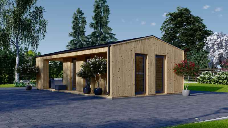 Une abri de jardin en bois : un espace de vie unique Happiness Distribution